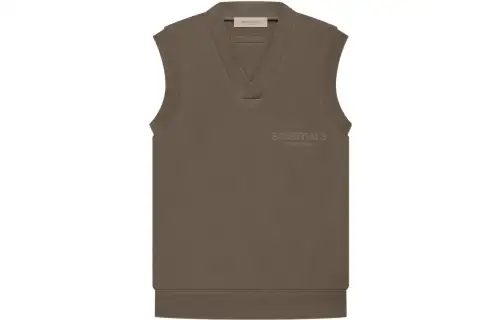Fear Of God Essentials Women's V Neck Vest Wood