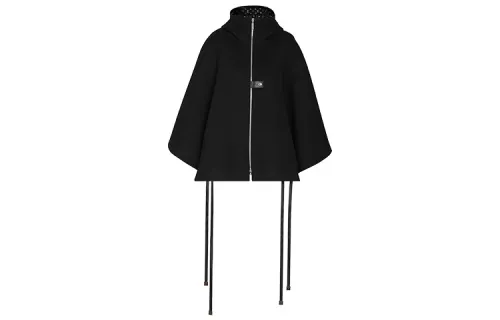 Louis Vuitton 2010s Monogram hooded cape