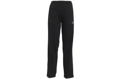 Balenciaga Knitted Sweatpants Women's Black Moderate Straight Fit Pants