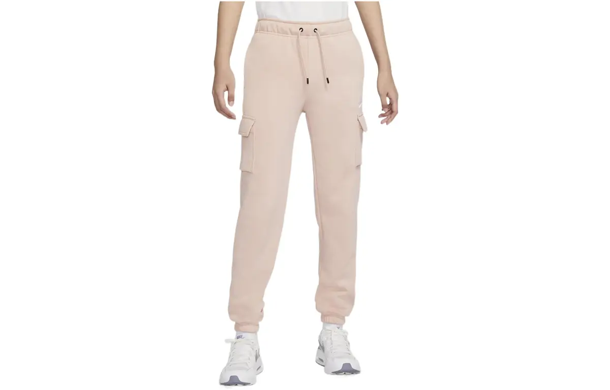 Nike Cargo Pants Women's Oxford Pink Moderate Cuffed Pants