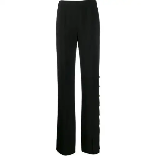 PRADA Casual Pants Women's Black Moderate Straight Fit Pants