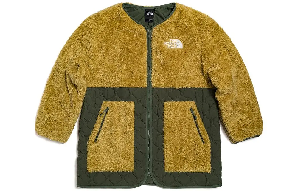 THE NORTH FACE Velvet Jackets Women's Brown Crew Neck Moderate Straight Fit