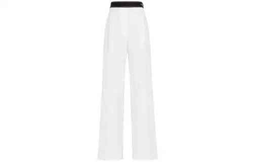 PRADA SS22 Casual Pants Women's White