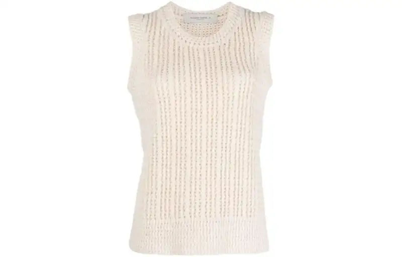 Golden Goose Deluxe Brand Chunky Knitted Crewneck Vest