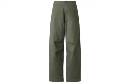 UNIQLO SS24 Casual Pants Women's Olive