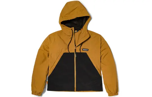 Timberland Cropped Coats Women's Wheat Hooded Moderate