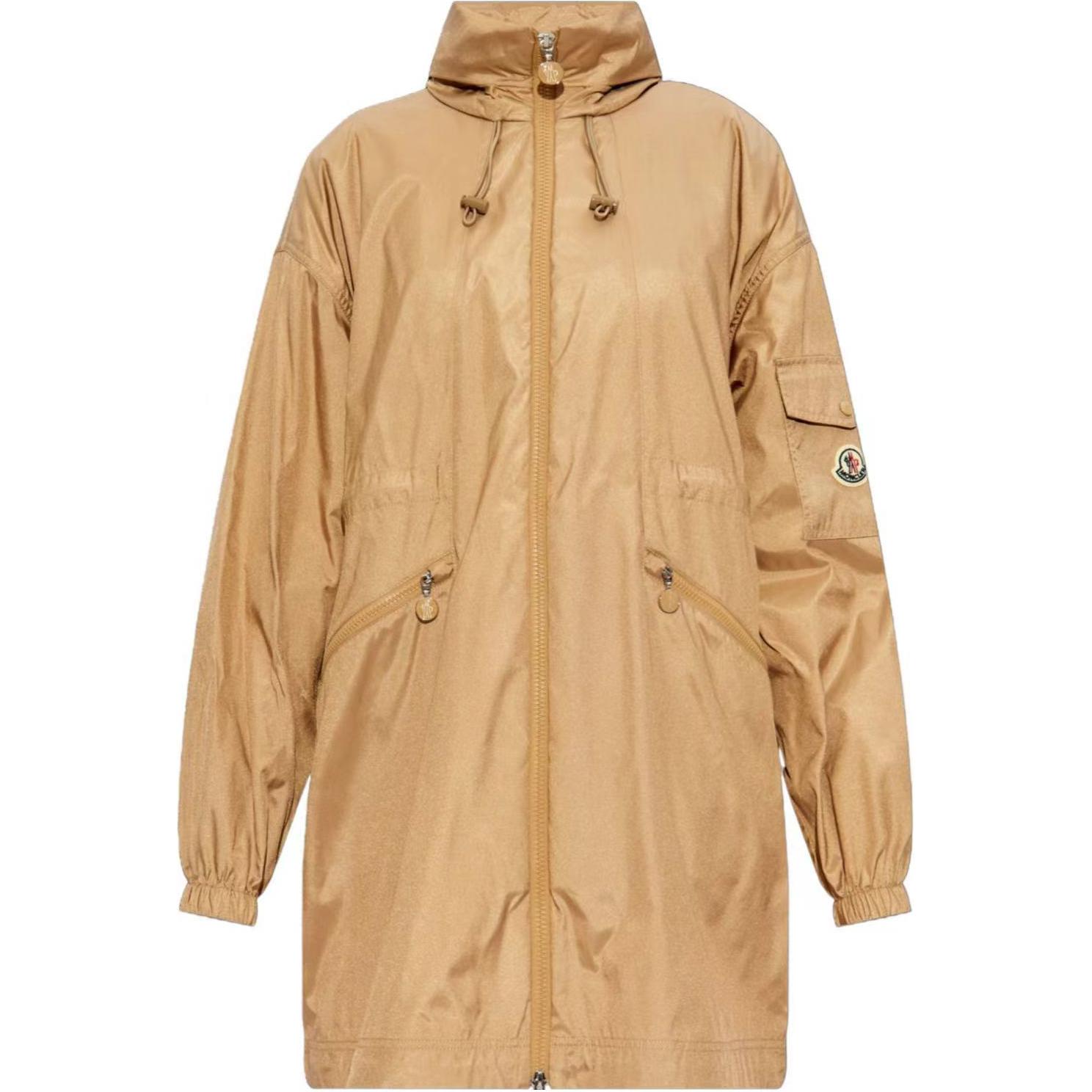 Женское пальто Moncler Adhemar (коричневое)