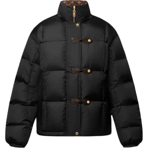 LOUIS VUITTON Monogram Accent Pillow Puffer Jacket