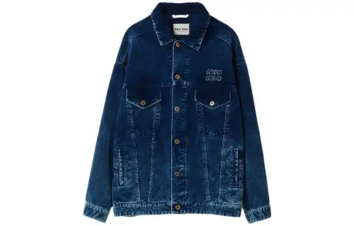 MIU MIU Denim Jacket Women's Indigo