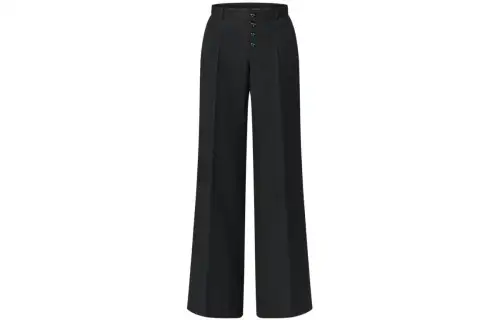 LOUIS VUITTON x Yayoi Kusama SS23 Casual Pants Women's Black