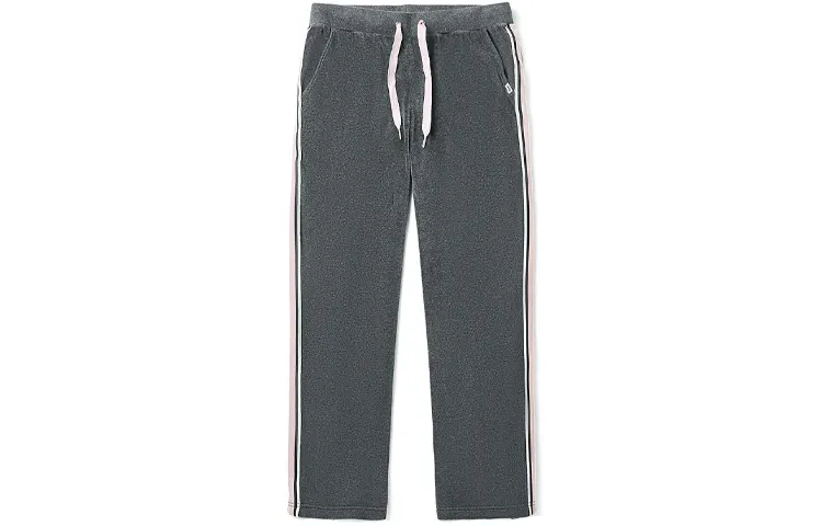 Vans X Sandy Liang Knitted Sweatpants Women's Gray Moderate Straight Fit Pants