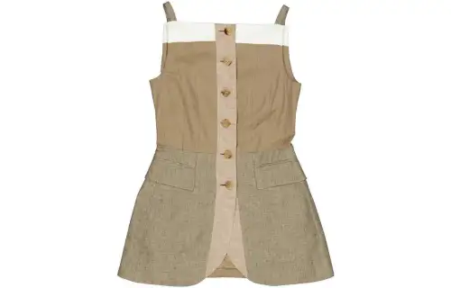 Burberry Vests Women's Brown Crew Neck Moderate Other
