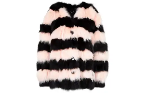 MIU MIU Furs Women's Multicolor Crew Neck Moderate