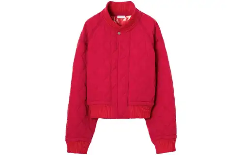 Burberry Puffer Jacket Women's Red