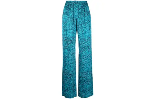【Previous Season】leopard-print straight-leg trousers