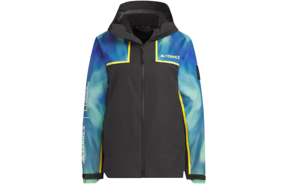 Adidas Waterproof Windbreaker Jacket Women's Black