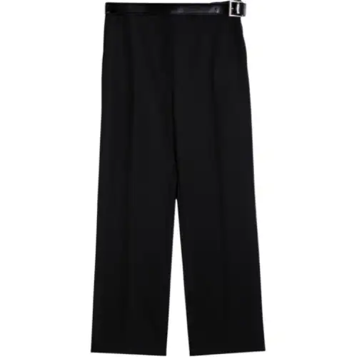 Prada Belted Tailored Trousers