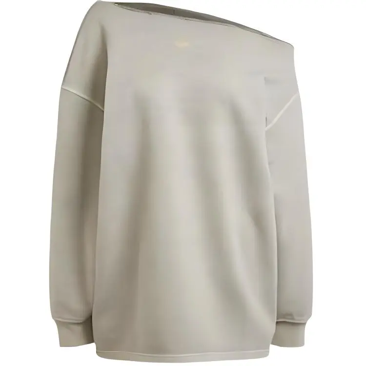Adidas Originals Sweatshirt Women's Pebble Silver Gray
