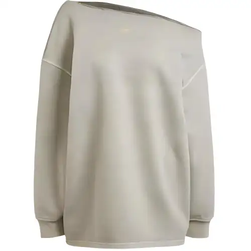 Adidas Originals Sweatshirt Women's Pebble Silver Gray