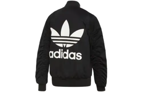 Adidas Originals Puffer Jackets Women's Black Moderate Pilot Puffer Jacket