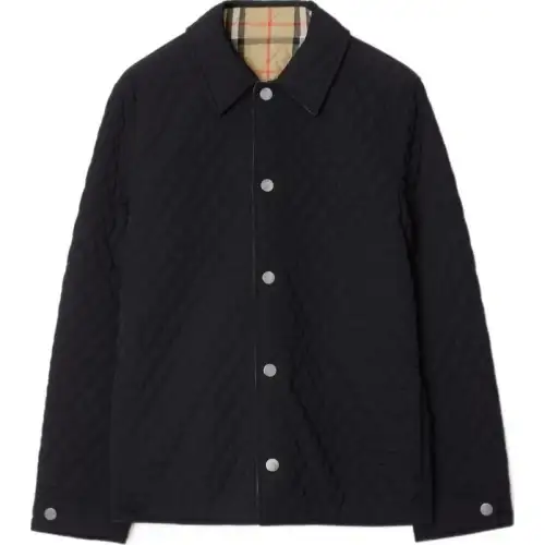 Burberry SS24 Puffer Jacket Unisex Black