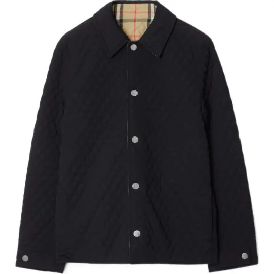 Burberry SS24 Puffer Jacket Unisex Black