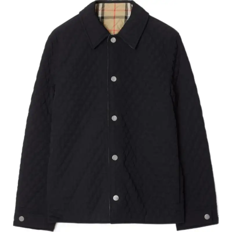 Burberry SS24 Puffer Jacket Unisex Black