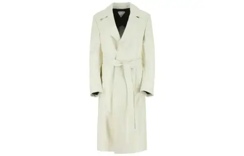 Bottega Veneta Shiny Leather Coat