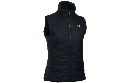 Under Armour ColdGear Vests Women's Black Stand Collar Moderate Other