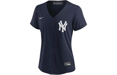 Nike MLB Collaboration New York Yankees Baseball Jacket Women's Marine Blue
