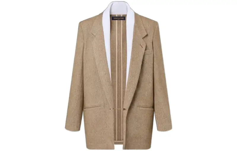LOUIS VUITTON Business Suit Coat Women's Brown