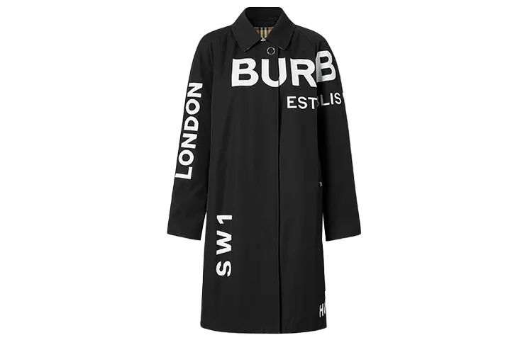 Burberry SS21 Trench Coat Women's Black