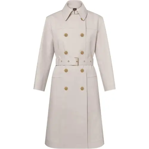 Lv Monogram Accent Coat
