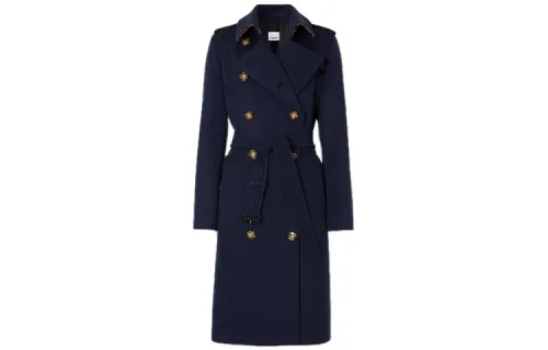 Burberry Trench Coat Women's Marine Blue