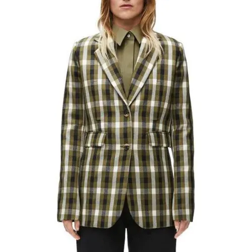 LOEWE Business Suit Coat Women's Green