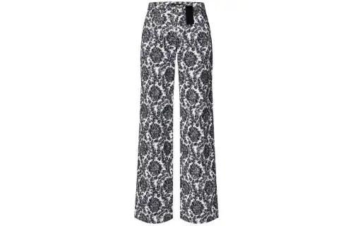 LOUIS VUITTON Sequin Flower Print Jeans