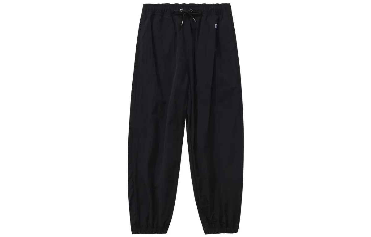 Champion SS22 Cuffed Pants Moderate Casual Pants Japan Version Women's Black