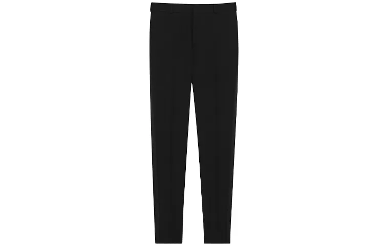 SAINT LAURENT Tuxedo Straight Leg Pants