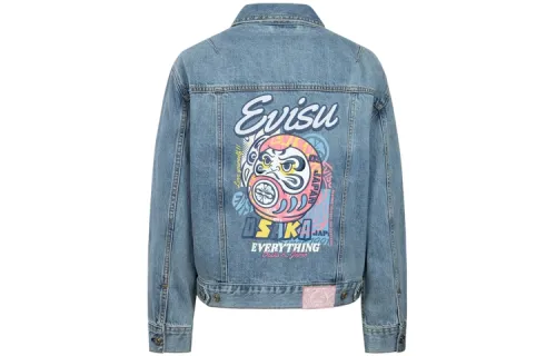 EVISU Denim Jacket Women's Denim Blue