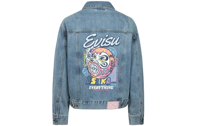 EVISU Denim Jacket Women's Denim Blue