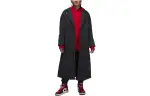 Jordan Trench Coats Women's Black Lapel Moderate