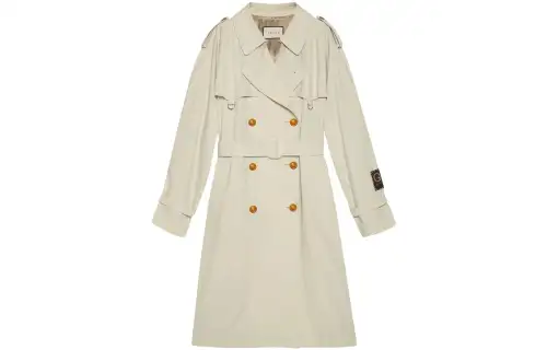 【Previous Season】logo-patch trench coat