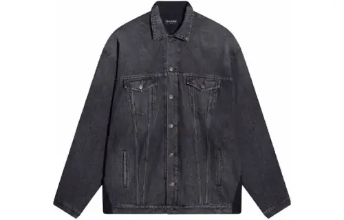 Balenciaga Denim Jacket Women's Black