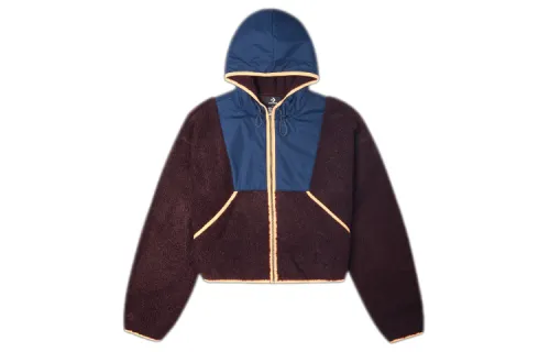 Converse Velvet feel Coat Women's Red Chestnut