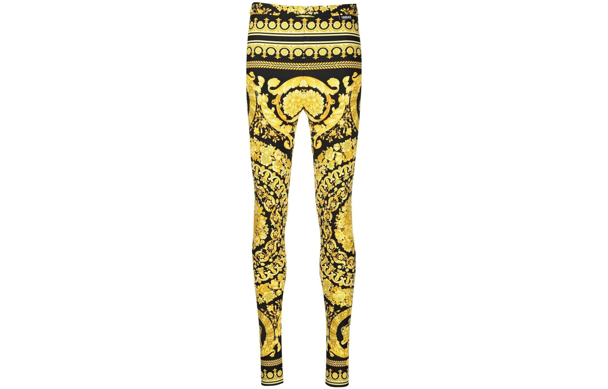 Женские штаны Versace VERSACE FW22 (золотой)