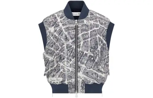 DIOR Vests Women's Marine Blue Moderate