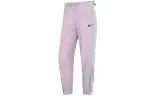 Nike Knitted Sweatpants Women's Purple Moderate Straight Fit Pants