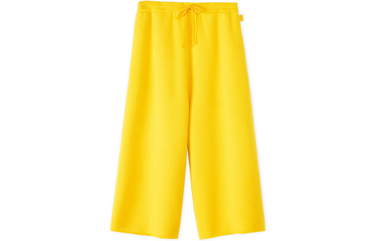 LOEWE FW21 Casual Pants Women's Yellow