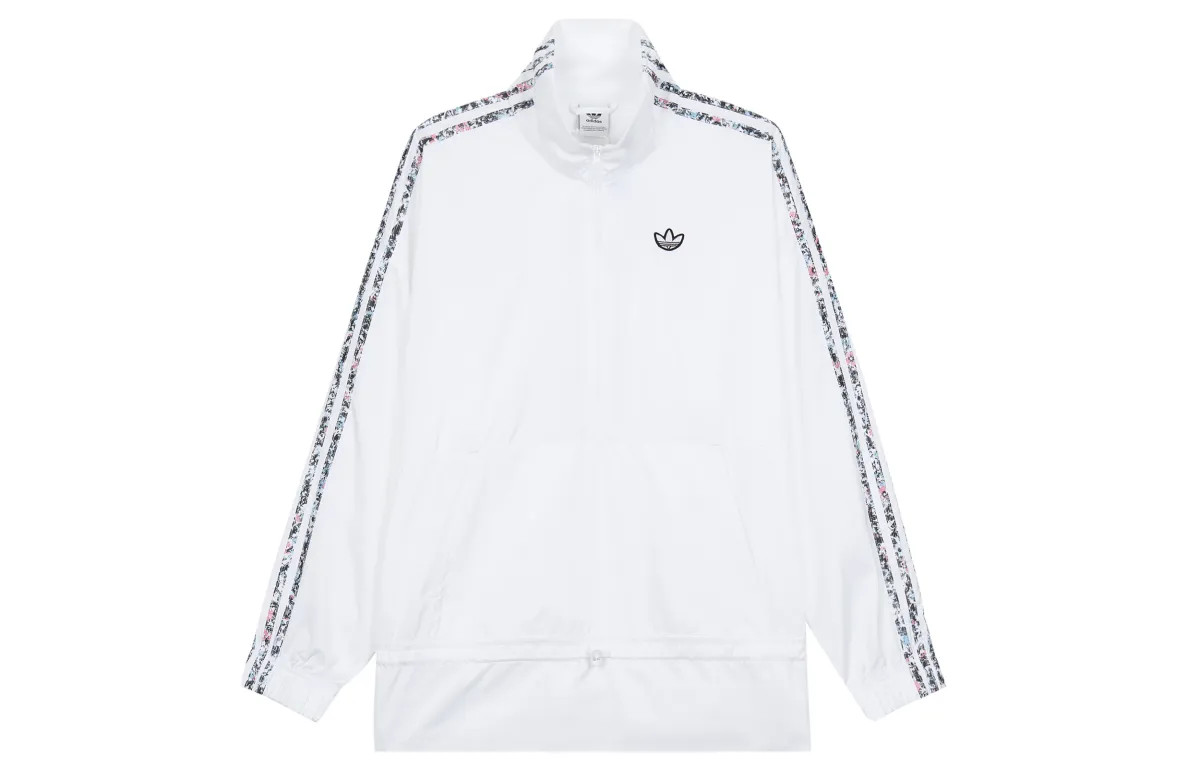 Adidas Originals WINDBREAKER Trench Coat Women's White