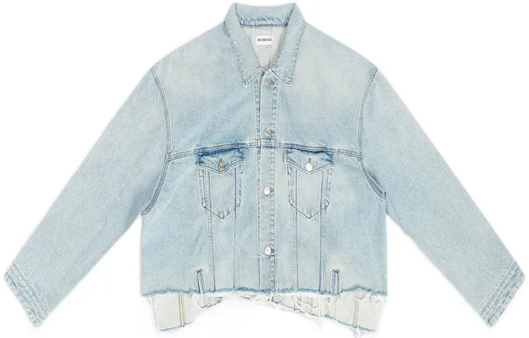 Balenciaga Denim Jacket Women's Blue